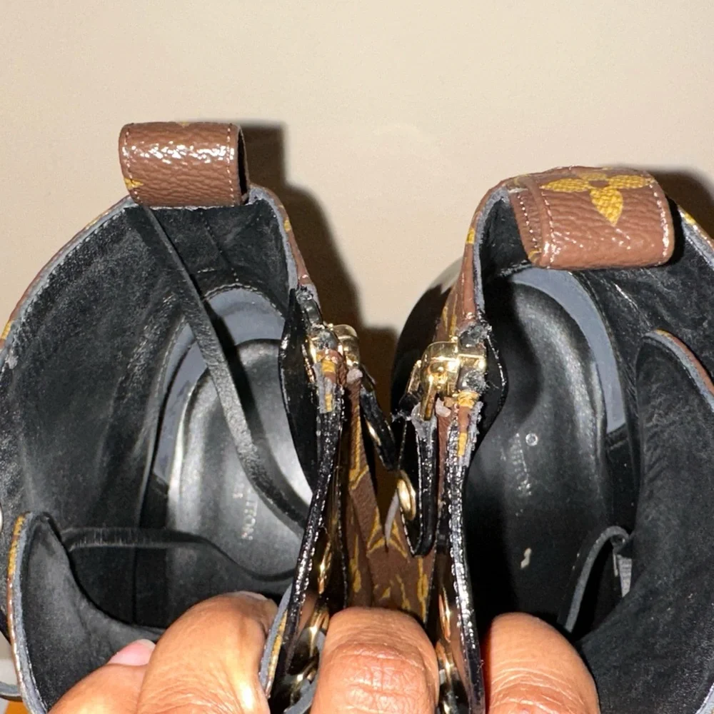 **SOLD** Authentic Louis Vuitton Star Trail Ankle boot Size 38 - Picture 11 of 13